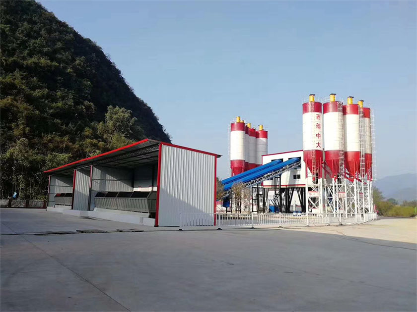 Protection method and precautions for use in concrete mixing station